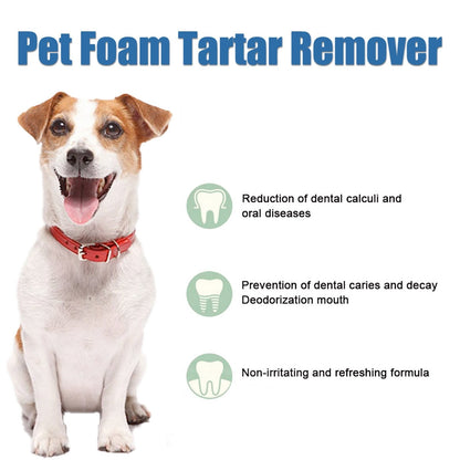 🐶🦷 Pet Oral Care Foam – Removes Odors & Promotes Healthy Teeth and Gums 🪥