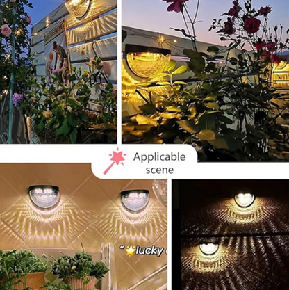 🔥☀️ Solar Step Lights – Waterproof Garden Glow in Warm, White & Color Modes