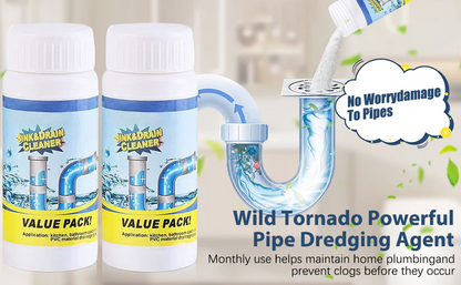 ✨LAST DAY 70% off🫧 Powerful Sink Drain Cleaner - All-Purpose Pipe Dredging Powder for Home
