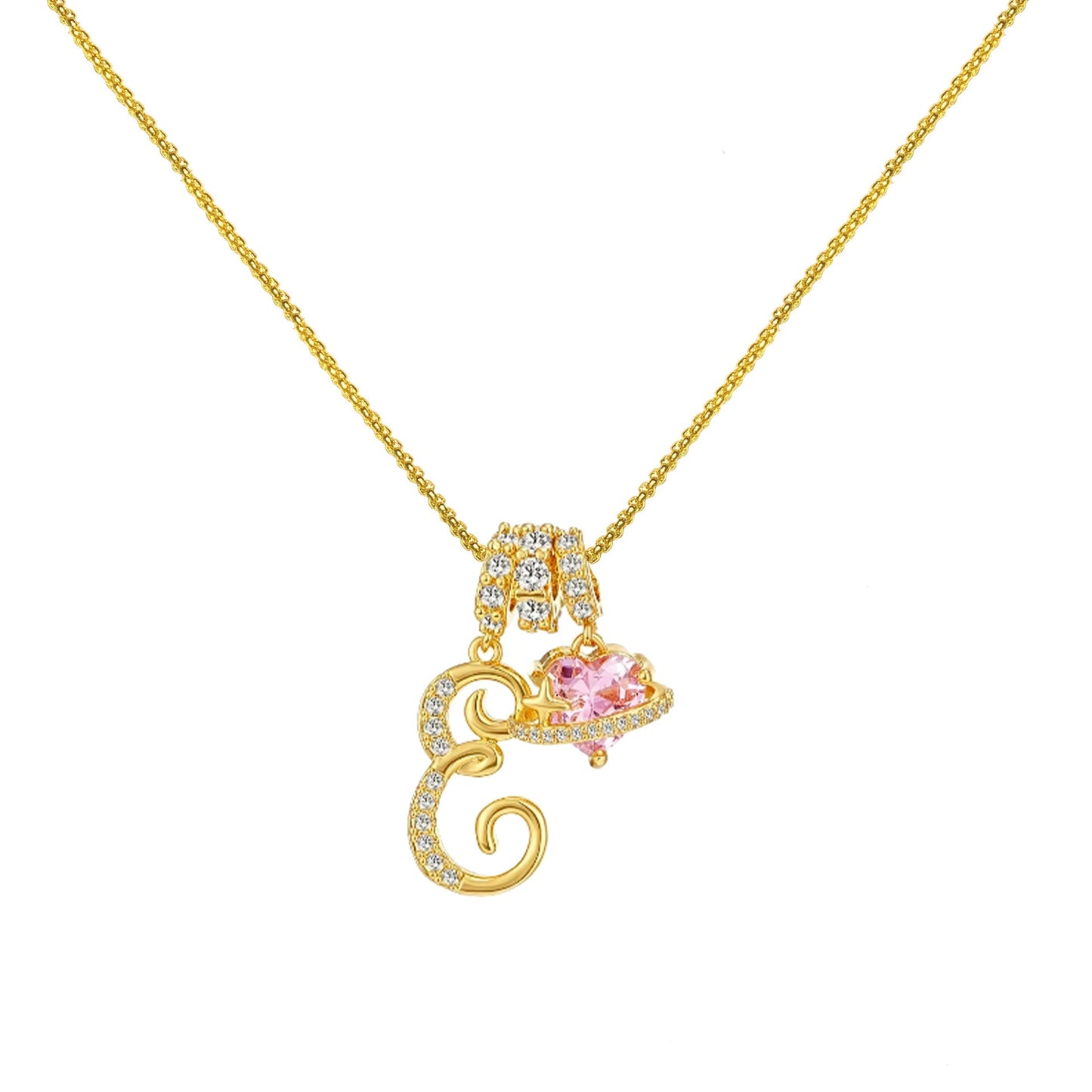 EETTSY™ Initial Name Necklace