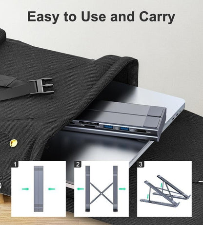Flash Sale 50K+ SOLD! Almost Gone- 8-in-1 USB-C Laptop Stand,Best Gifts