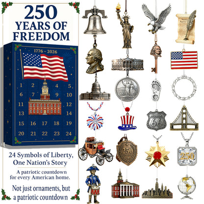 🗽 250 Jahre Freiheit – Patriotische Countdown-Box 🦅