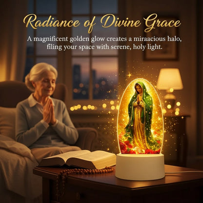 🕊️Divine Radiance: Our Lady of Guadalupe Light✨