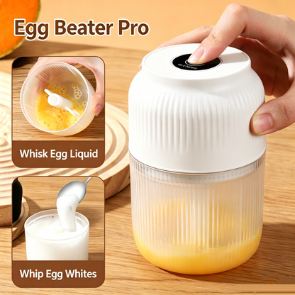 🔪🧄Rechargeable Large-Capacity Electric Food Chopper – Robust Motor & Stainless Steel Blades