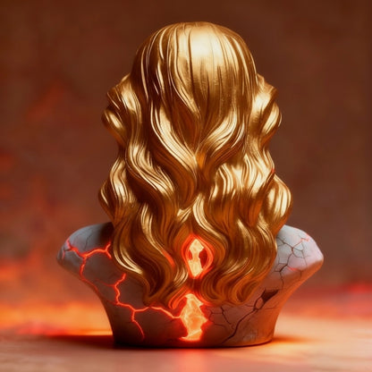 Soul of Crimson Flame Desk Lamp