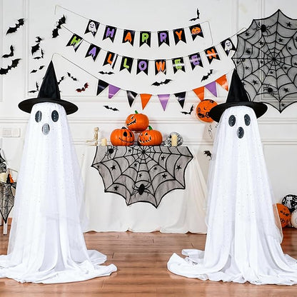 🔥2025 New Flash Upgrade 🌠 - 65" Giant Glittering Ghost 👻✨
