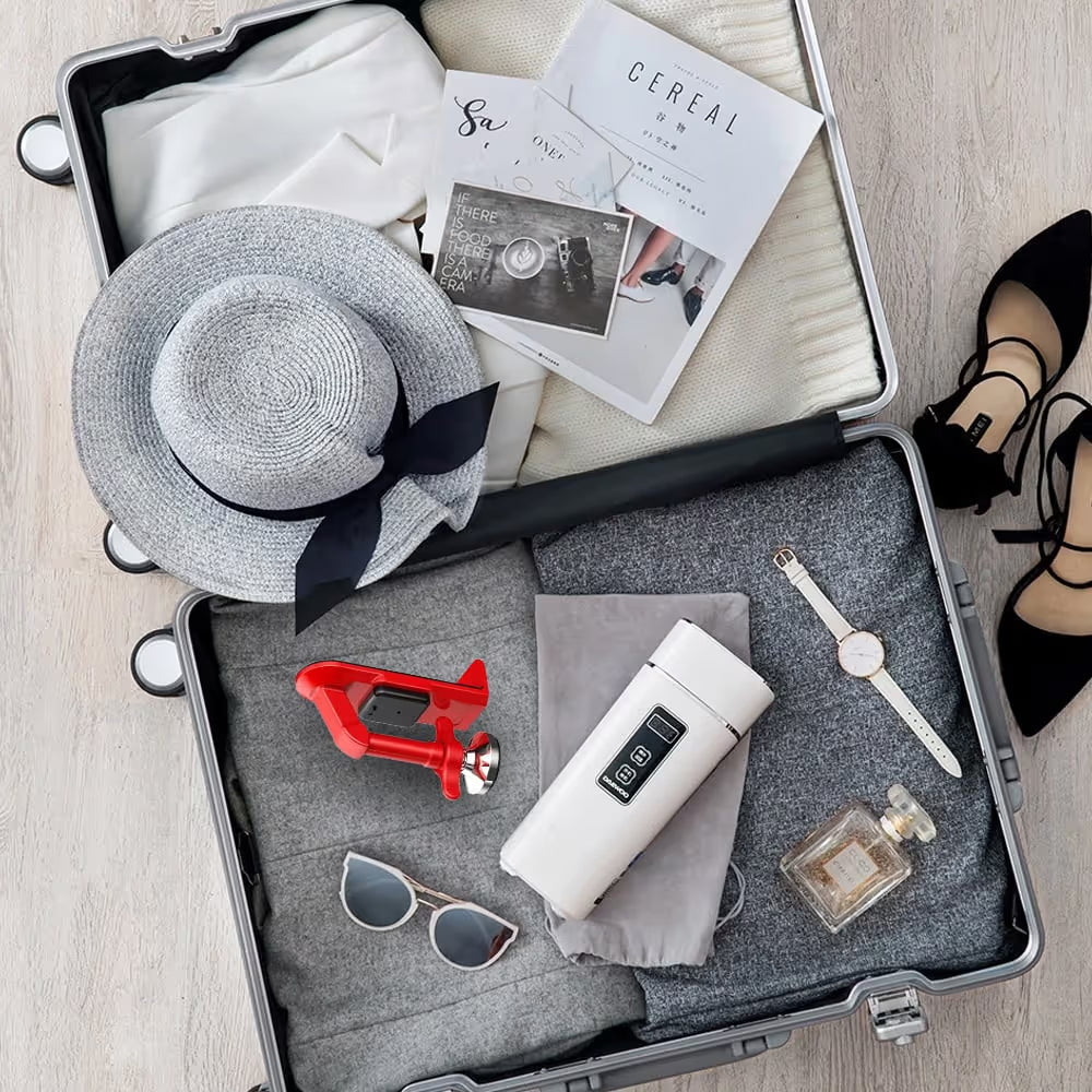🔒 Portable Alarm Door Stopper – Travel Security & Instant 80dB Protection