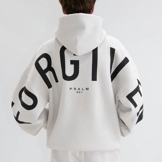💕Schnäppchen 💖✝ Essential Hoodie | Übergroßes christliches, schweres Glaubens-Sweatshirt