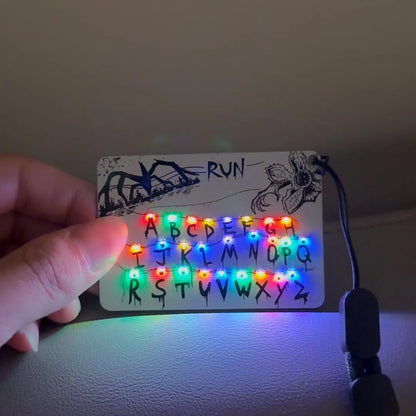 Card Light Pendant – Carry the Upside Down With You!
