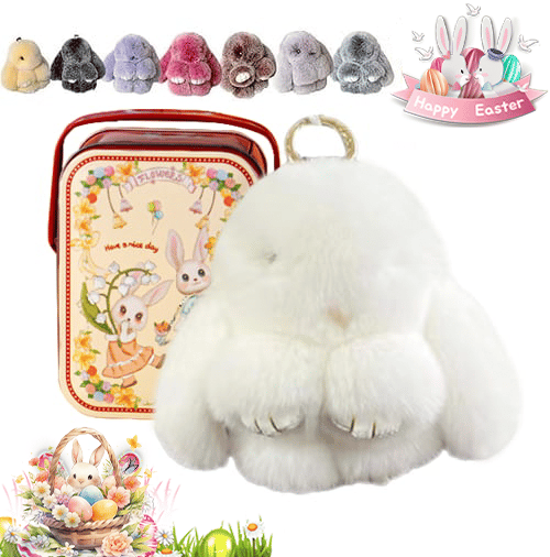 🔥Hot Sale 49% OFF -🐰 Handmade Soft Bunny Charms