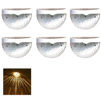 🔥☀️ Solar Step Lights – Waterproof Garden Glow in Warm, White & Color Modes