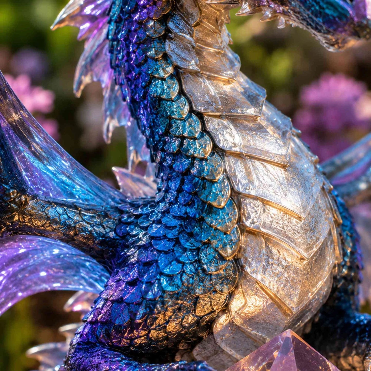 🎁 Dragon Lover's Gift 🐉 Solar LED Dragon Statue – Waterproof Garden & Patio Ornament