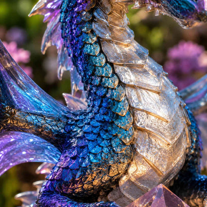 🎁 Dragon Lover's Gift 🐉 Solar LED Dragon Statue – Waterproof Garden & Patio Ornament