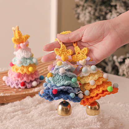 🎄Unique Handmade Crochet Christmas Tree Bells Ornaments🔔🎅
