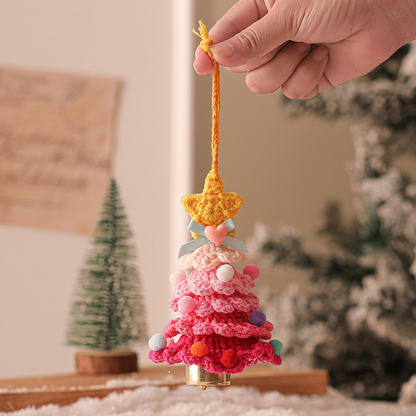 🎄Unique Handmade Crochet Christmas Tree Bells Ornaments🔔🎅