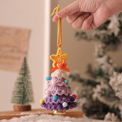 🎄Unique Handmade Crochet Christmas Tree Bells Ornaments🔔🎅