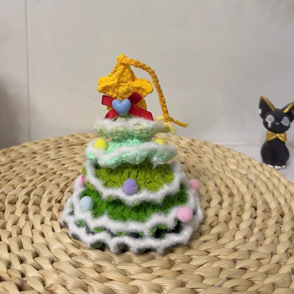 🎄Unique Handmade Crochet Christmas Tree Bells Ornaments🔔🎅