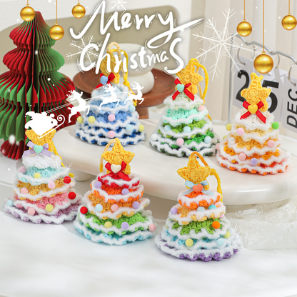🎄Unique Handmade Crochet Christmas Tree Bells Ornaments🔔🎅