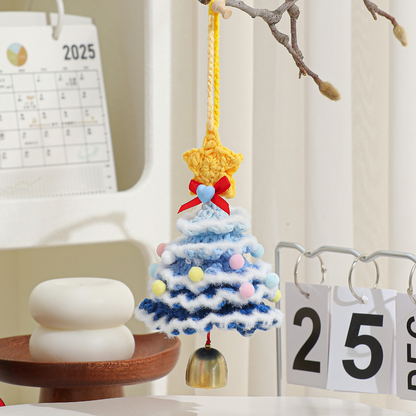 🎄Unique Handmade Crochet Christmas Tree Bells Ornaments🔔🎅
