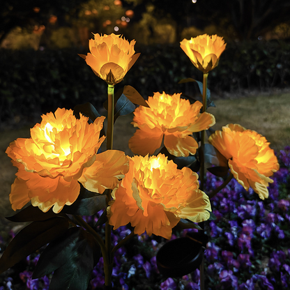 🎁Christmas Hot Sale -49% OFF🎁 - ARTIFICIAL Flower SOLAR GARDEN STAKE LED (🔥BUY 2 FREE 1🔥)