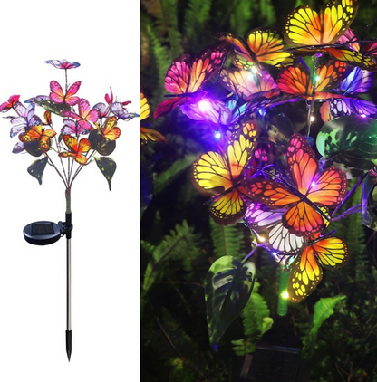 🎁Christmas Hot Sale -49% OFF🎁 - ARTIFICIAL Flower SOLAR GARDEN STAKE LED (🔥BUY 2 FREE 1🔥)