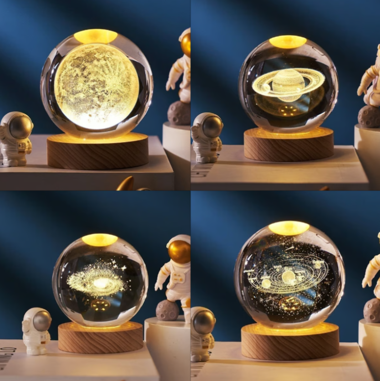 (🔥Hot Sale🔥) 3D Planet Crystal Ball🪐