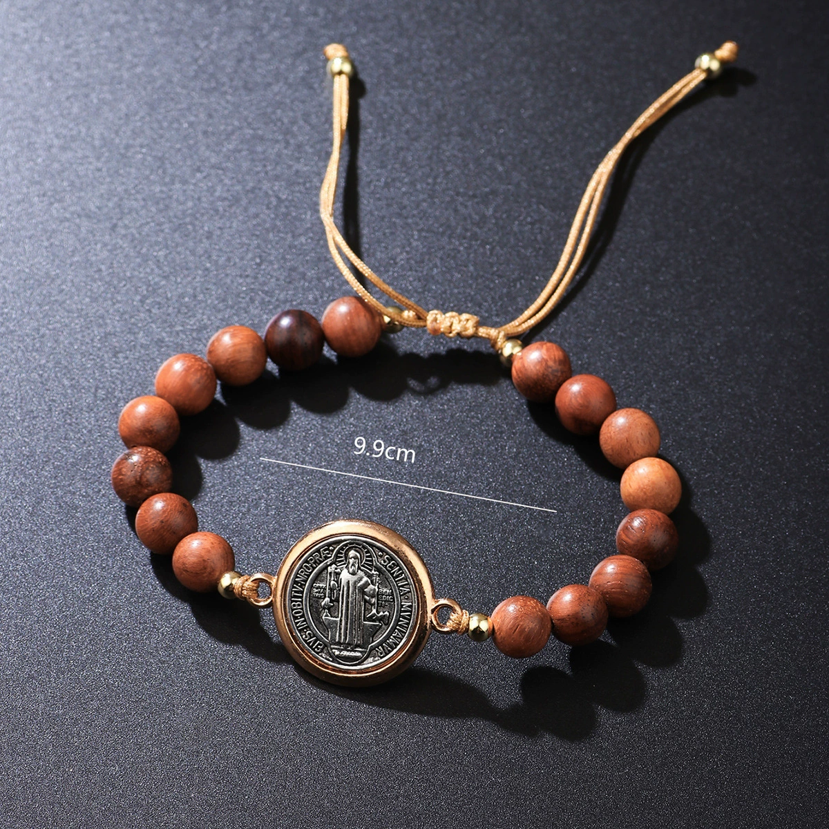 ✝️ Adjustable Saint Benedict Protection Bracelet