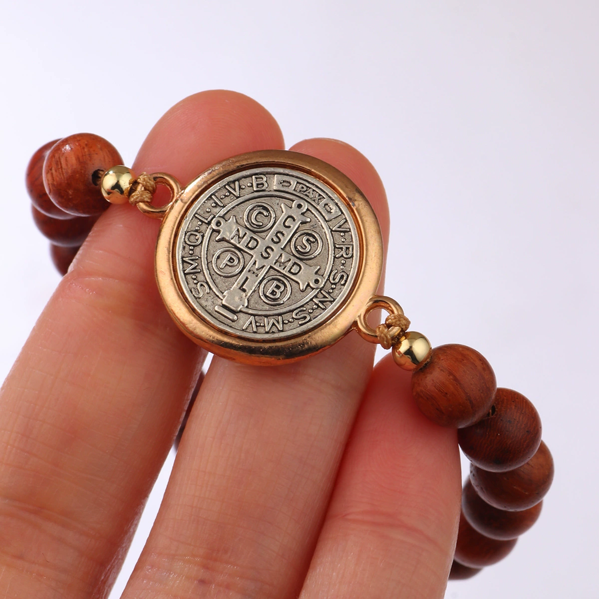 ✝️ Adjustable Saint Benedict Protection Bracelet