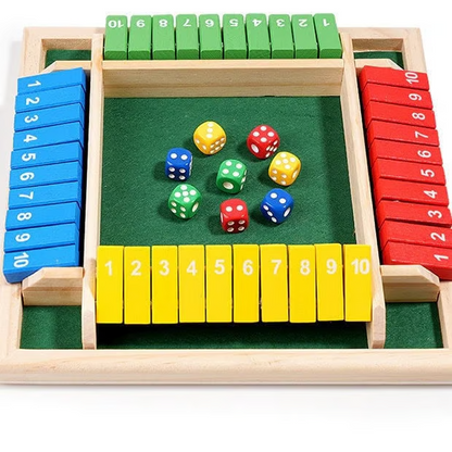 The Box Game - Fun Table Math Game for Adults & Kids