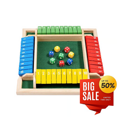 The Box Game - Fun Table Math Game for Adults & Kids