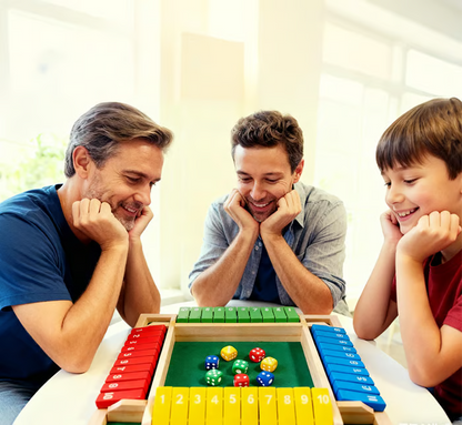 The Box Game - Fun Table Math Game for Adults & Kids