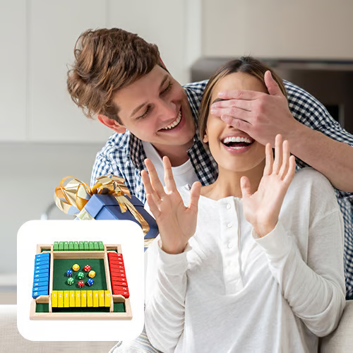 The Box Game - Fun Table Math Game for Adults & Kids