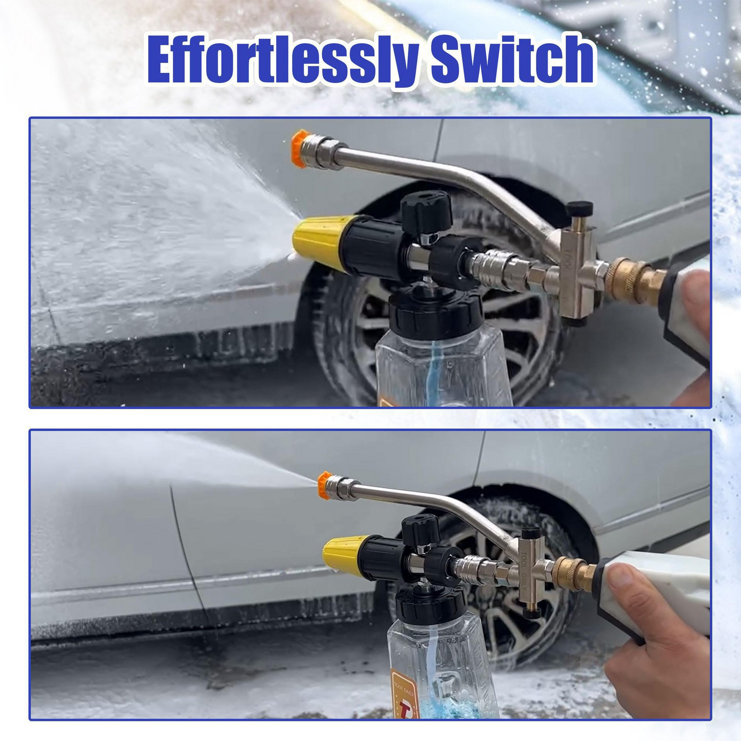 🔥2-in-1 High-Pressure Car Washer Nozzle Accessories
