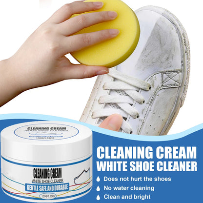 Dazzling White Shoes in Seconds!🫧Shoe Cleaning Cream