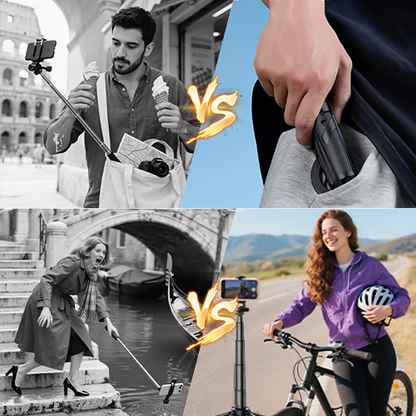 📸 Magnetic Pocket Selfie Stick — Capture Every Perfect Shot Anywhere