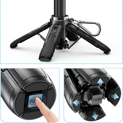 📸 Magnetic Pocket Selfie Stick — Capture Every Perfect Shot Anywhere