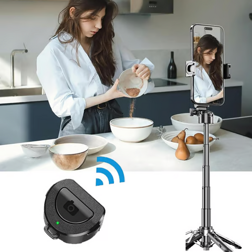 📸 Magnetic Pocket Selfie Stick — Capture Every Perfect Shot Anywhere