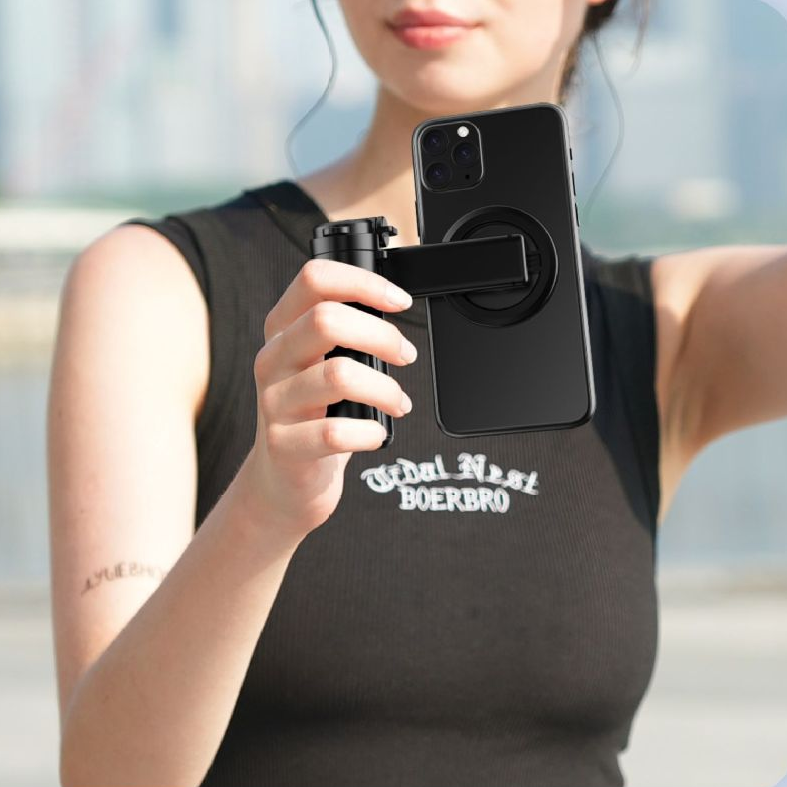 📸 Magnetic Pocket Selfie Stick — Capture Every Perfect Shot Anywhere