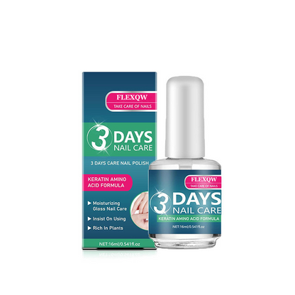 3-Day Brittle Nail Breakthrough: Keratin Nail Care Oil💅