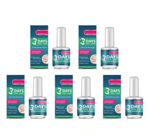 3-Day Brittle Nail Breakthrough: Keratin Nail Care Oil💅