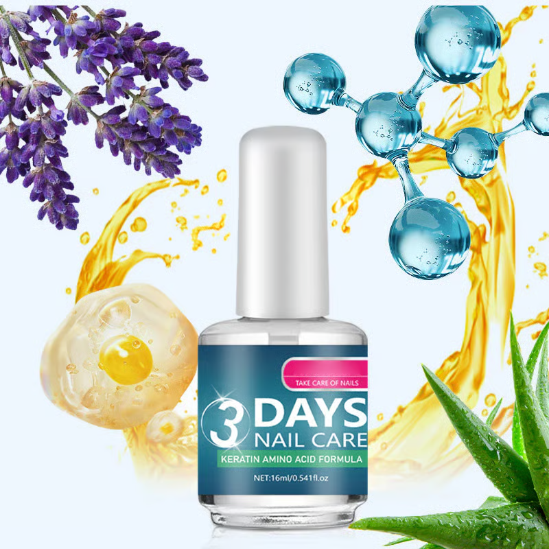 3-Day Brittle Nail Breakthrough: Keratin Nail Care Oil💅