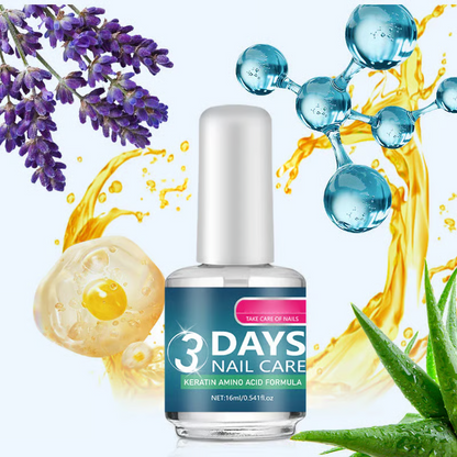 3-Day Brittle Nail Breakthrough: Keratin Nail Care Oil💅