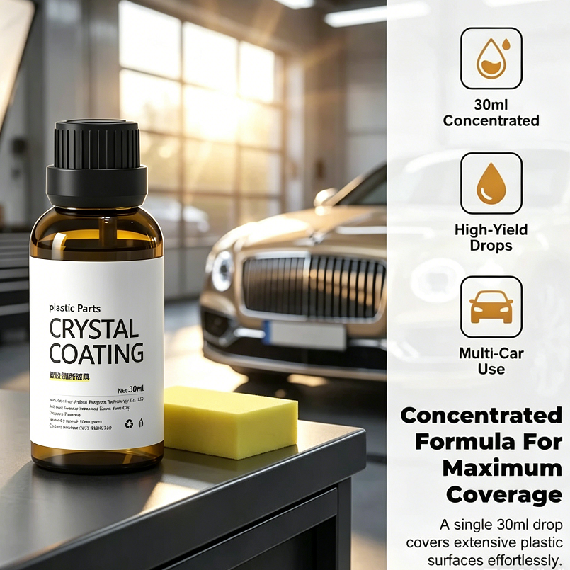 Car Plastic Parts Crystal Coating Restorer