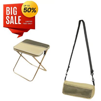 💺Portable Foldable Sling Bag Stool-- Sit Anywhere, Anytime💥No More Standing Around