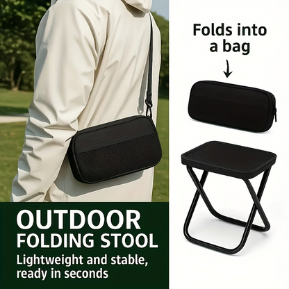 💺Portable Foldable Sling Bag Stool-- Sit Anywhere, Anytime💥No More Standing Around
