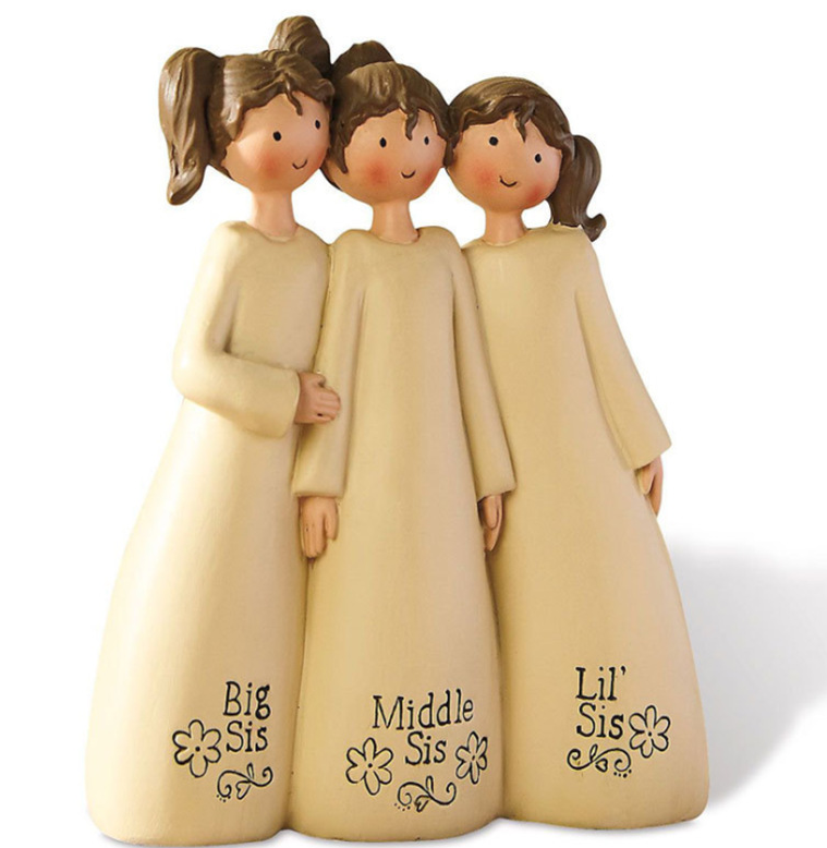 🪽 Handmade Angel Resin Figurine: A Timeless Tribute to Friendship & Sisterhood