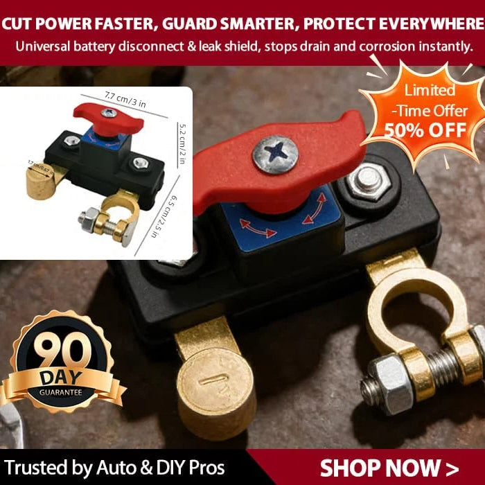 Universal Battery Disconnect & Leak Protector