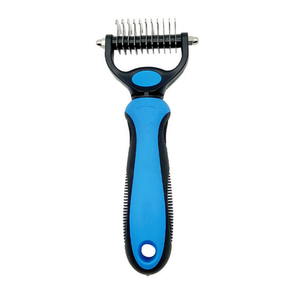 🐕Pet Pro Grooming Tool 🔥No More Pet Hair & Stressful Brushing | 2‑in‑1 Professional Grooming at Home – Painless, Fast, Gentle for Dogs & Cats