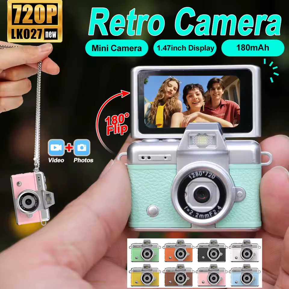 📸Mini Flip Screen Retro Camera--Captur Memories ✨