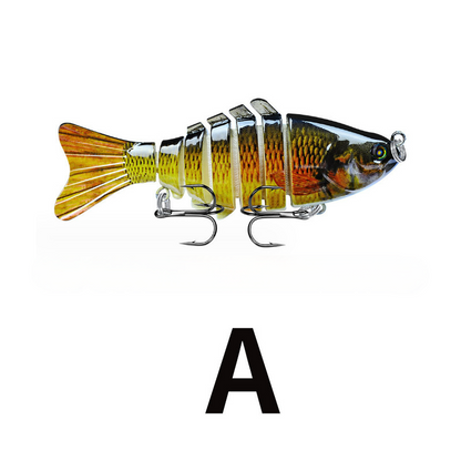 🐟 Bionic Swimbait Lure – Lifelike Motion That Triggers More Strikes
